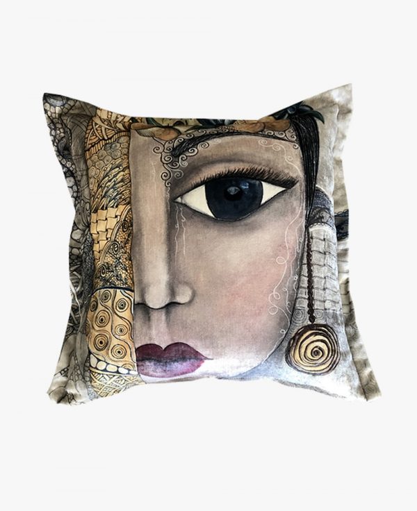 shop scatter pillows online - mexican girl