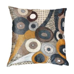 eddy-ferro-circles & twirls-scatter-cushion-abstract-handpainted-velvet-home-decor-south-africa abstract art south africa colourful decorative pillows