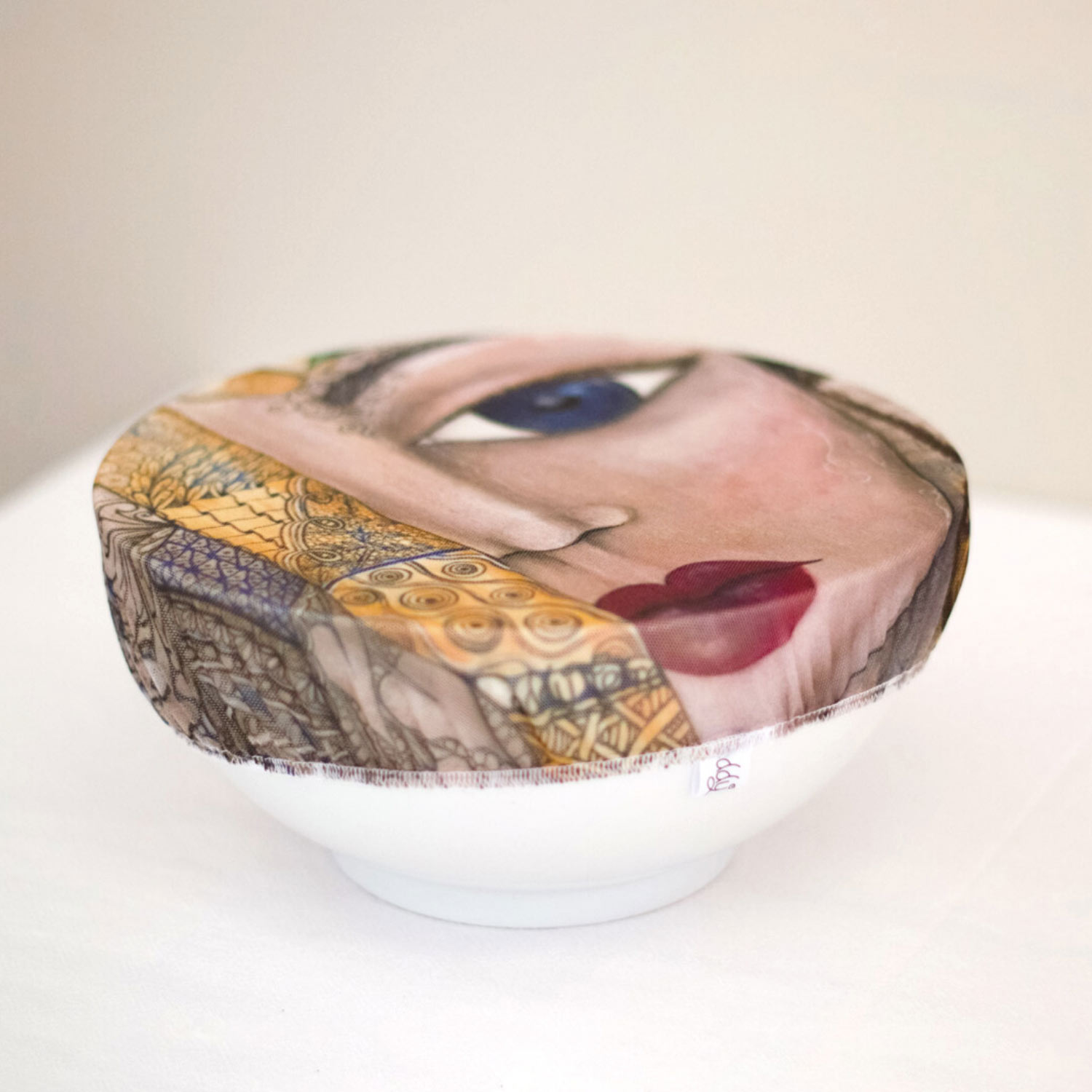 Mexican Girl Dish Cover - Image 3