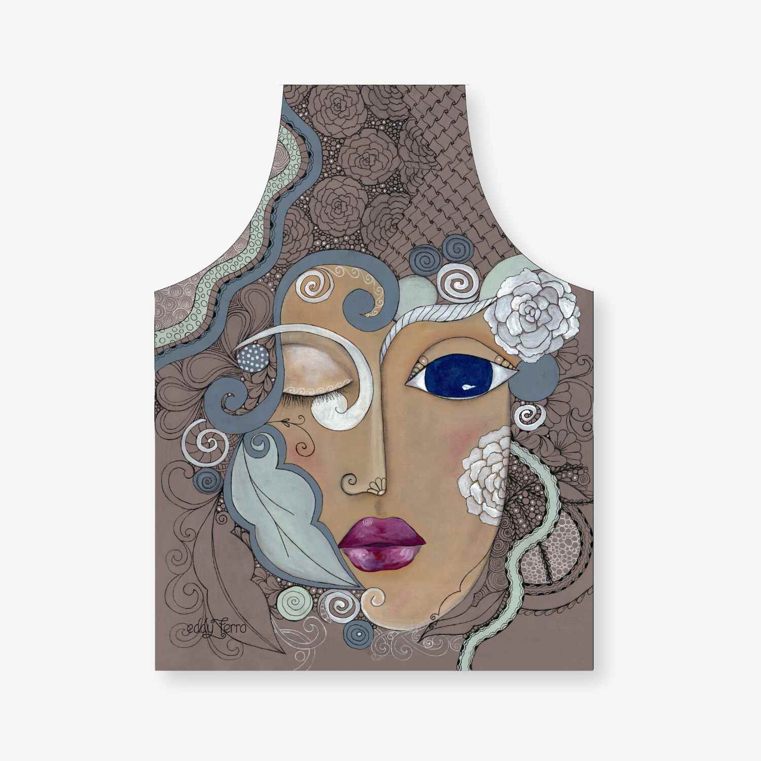 Lucia in Bloom Apron - Image 2